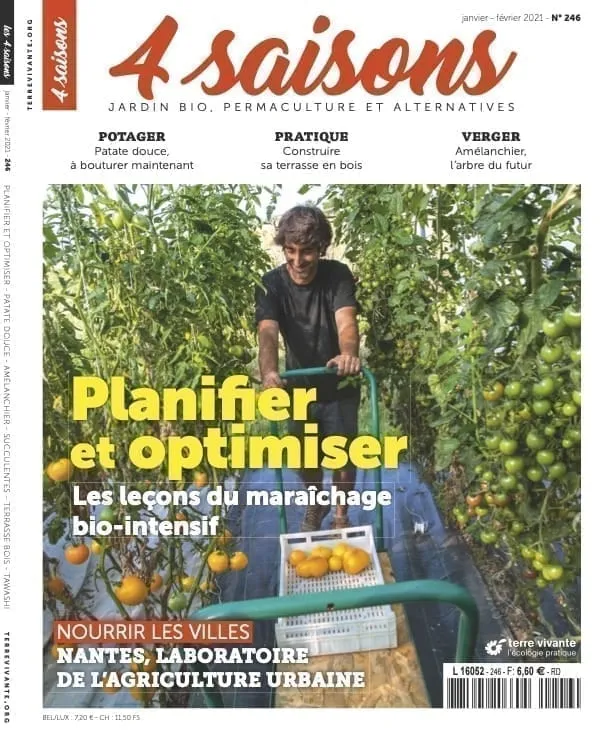 Terre vivante · 4 Saisons du jardin - Artículo sobre la horticultura bio-intensiva